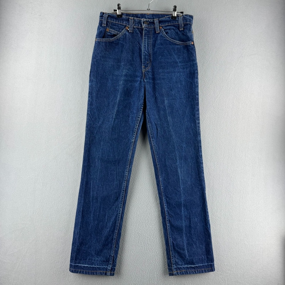 Vintage Levis Jeans Mens 32x32 (Fits 31x31) 509 Straight Leg 80s Orange Tab USA